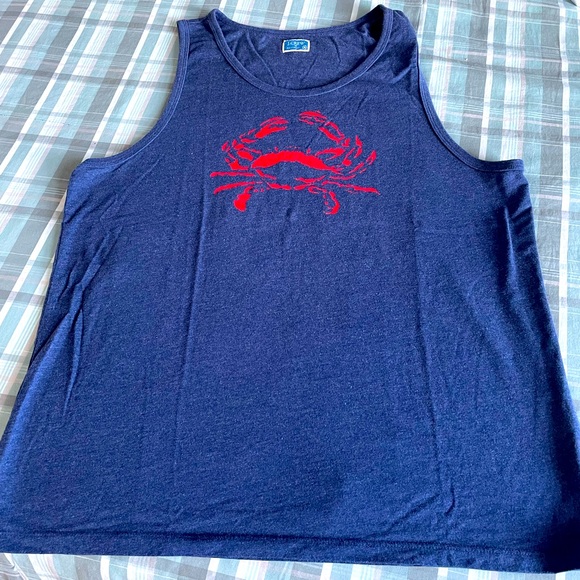 J. Crew Other - Mens JCrew Tanktop navy and red in color X Large
